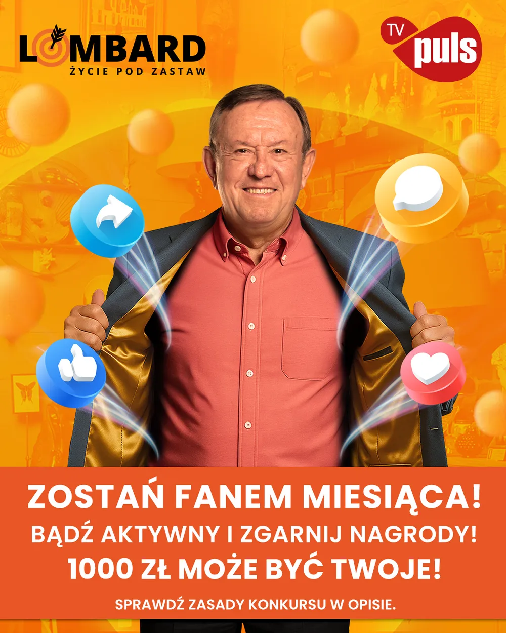 Regulamin programu lojalnościowego dla fanów serialu „Lombard. Życie pod zastaw”