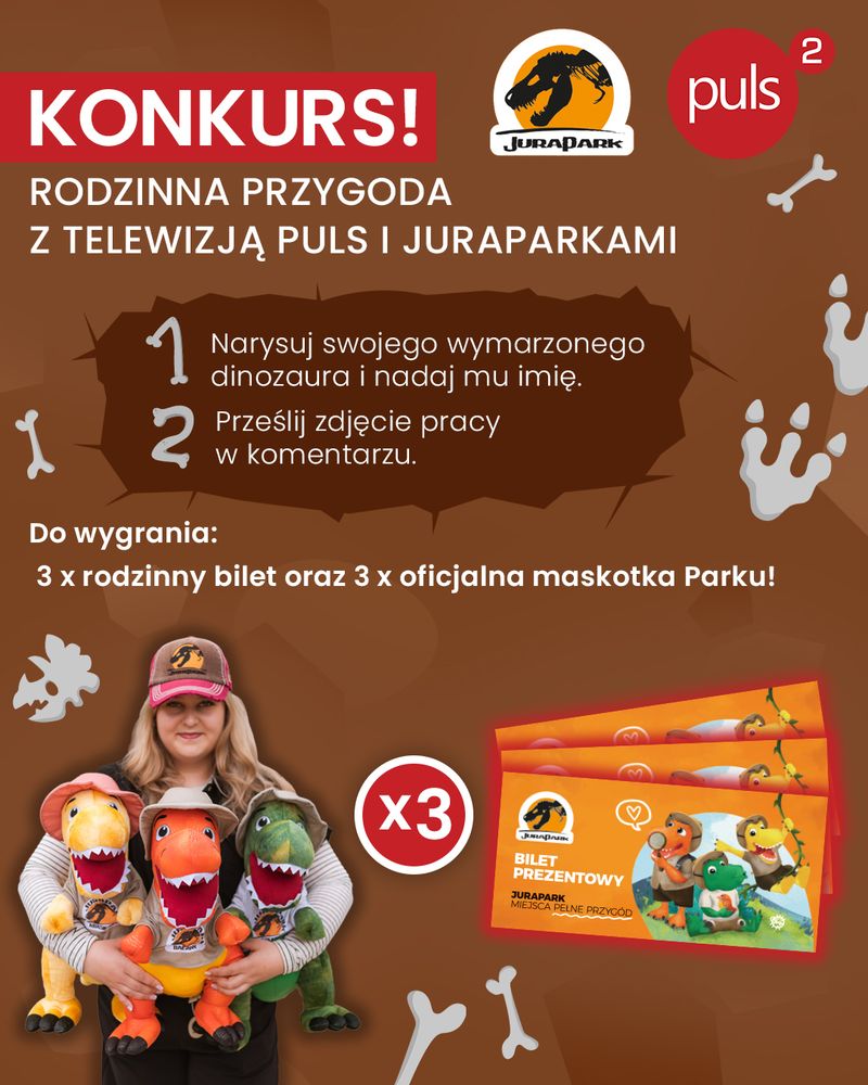 Rodzinna Przygoda z Telewizją Puls i JuraParkiem’
